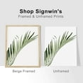 thumbnail image 5 of PixonSign Adhesive Canvas Poster, Wall Art Green Desert Palm Leaf, Set of 4 Classic Countryside Wall Decor Arts, Rustic Plant Botanical Wall Décor, Modern Home Artwork - 11"x14", 5 of 5