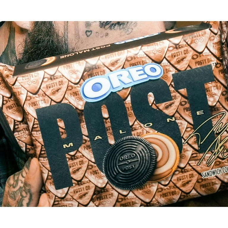 OREO x POST MALONE COOKIES-10.68 OZ BAG w 2 Post Malone