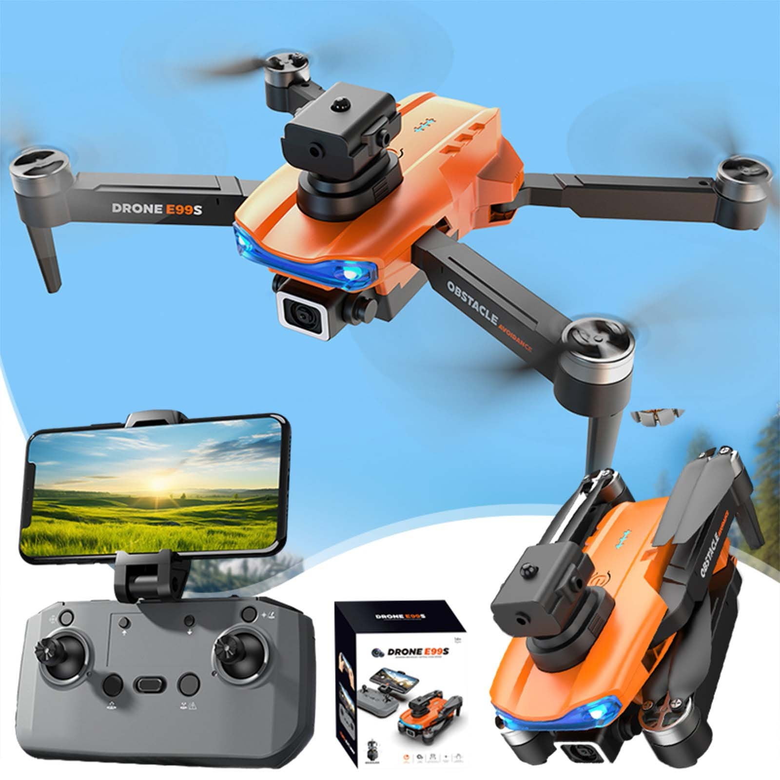 ホビーラジコン 4K Drone Amazon.com: 4K Drone for Kids Beginners,GPS,Emergency Stop