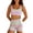 Multicolour, variant on Women's 2 Piece Striped Shorts Set High Waist Crop Top Athletic Shorts Summer Gym Activewear Workout Outfit