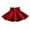 Red, variant on MANHUJI High Waisted Skirt Kids Big Little Girls' High Waist Knitted Flared Pleated A Line Skirt Casual Solid Above Knee Skirt for Toddler Children Summer Skirt Faldas (Wine Red,130)