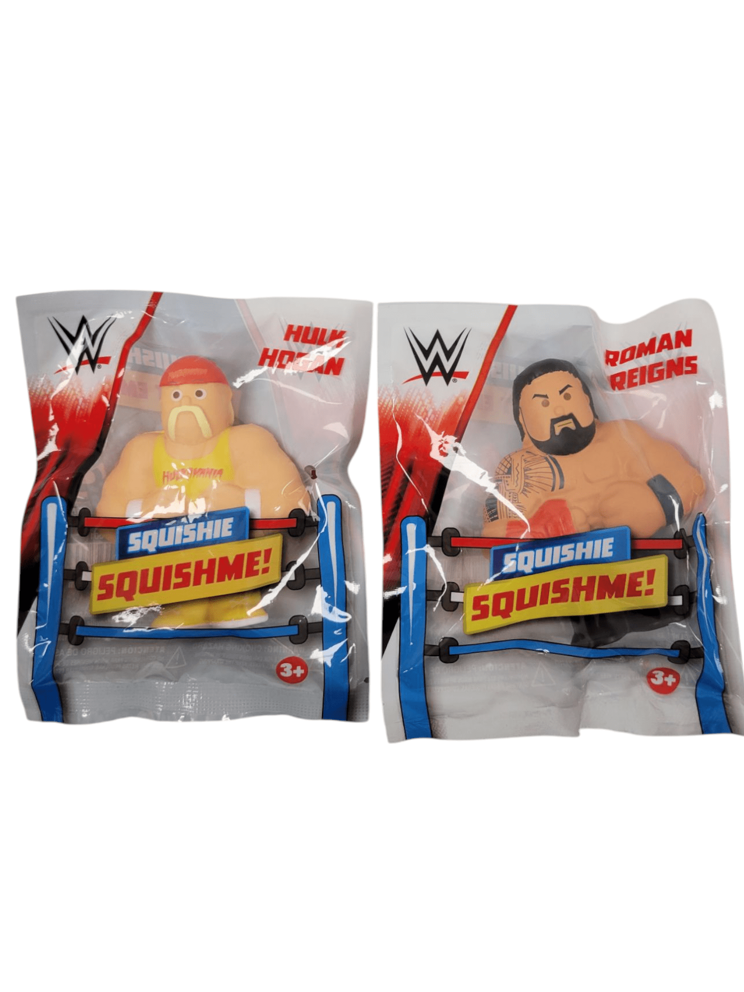 WWE Wresting Squshie Action Figure 4 Pack: Cody Rhodes, Roman Reigns, Hulk Hogan, and John Cena