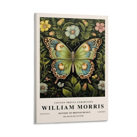 William Morris Print Painting (52) Artworks Canvas Poster Room Aesthetic Wall Art Prints Home Modern Decor Gifts 12x18inch(30x45cm)