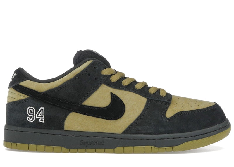 Nike SB Dunk Low Supreme “Jewel Swoosh Gold” Size 13 No Box (CK3480-700) Nike Supreme x Dunk SB QS Low Jewel swoosh gold size 11  main image 3