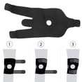 thumbnail image 2 of CNKOO Knee Brace Open-Patella Knee Sleeve Compression Knee Pads Brace with Pressure Strap Breathable Decompression Knee Support Wrap for Sports Running, 2 of 7