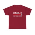 thumbnail image 2 of Funny Plumber The Wetter You Get The Faster I Come T-Shirt, 2 of 2