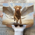 thumbnail image 4 of Chesapeake Bay Retriever Gift - Cat or Dog Pet Loss Gift for a Grieving Friend - Pet Remembrance Gift and Sympathy Photo Keepsake, wall paper, kitchen wall décor, 4 of 4