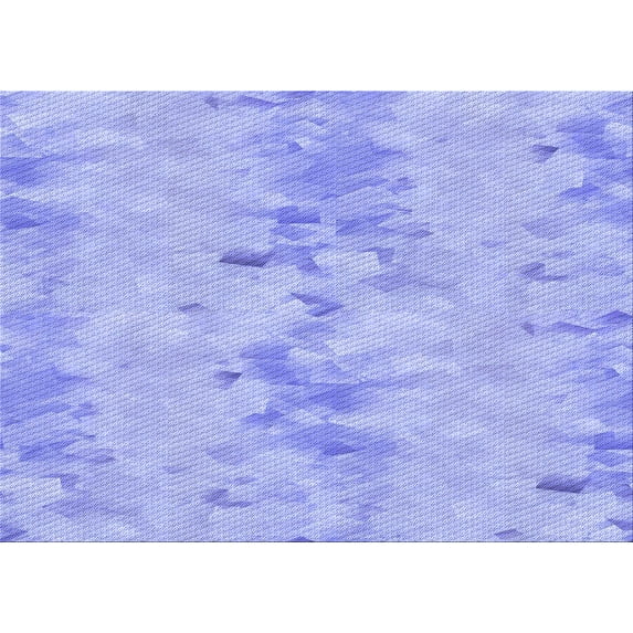 Ahgly Company Indoor Rectangle Patterned Light Slate Blue Area Rugs, 2' x 3'