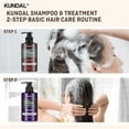 thumbnail image 5 of Kundal Natural Hair Shampoo and Conditioner Set with Amber Vanilla Scent, 5 of 5