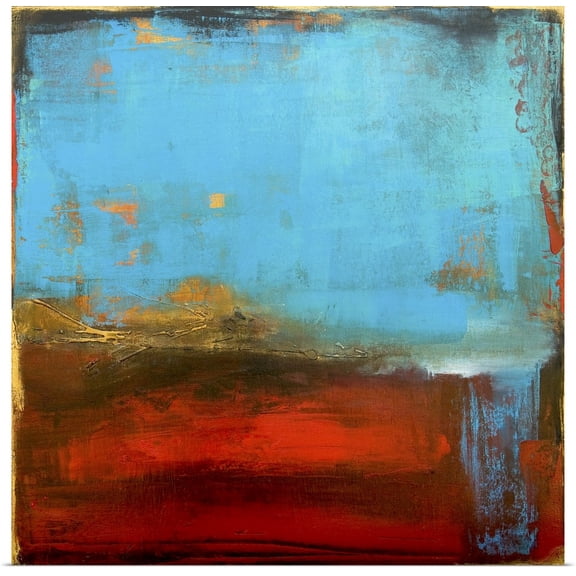 Great BIG Canvas | "Blue Monday" Art Print - 20x20