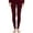 Wine Red, variant on Womens 100% Merino Wool Base Layer Pants for Ski Hiking Thermal Underwear Bottom