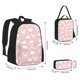 thumbnail image 2 of Fotbe Rabbit And Cloud Set Escolar 3 en 1 para Niños - Mochila Duradera con Lonchera Aislante y Estuche para Lápices - Mochila Escolar para Niños y Niñas, 2 of 7