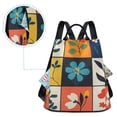 thumbnail image 5 of FORMRS Women's Travel Backpack Purse Anti-Theft Hidden Pockets Casual Shoulder Bag, Floral Patterns, 5 of 7