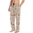 thumbnail image 5 of Top-kevin Christmas Monkey Men's Cotton Pajama Pants Soft Comfy Sleep & Lounge Pants Pjs Bottoms with Pocketsc, 5 of 13