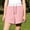 Pink b, variant on Girls' Summer Thin Stretch Ice Silk Shorts, Casual Sports And Exercise Shorts, Running Dolphin Shorts Size 4-13