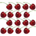 thumbnail image 5 of Faux Fruit Cherry Decorative Set for Plastic and Foam Material 25Pcs, 5 of 5