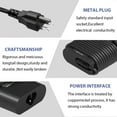 thumbnail image 4 of 65W USB Type C Laptop Charger Replacement For Dell Latitude 7420 7370 5420 5520 5285 5289，XPS 13 9360 9365 9370 AC Adapter Power Supply Cord, 4 of 9
