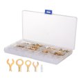 thumbnail image 2 of 320pcs Car Copper Ring Terminal Wire Crimp Bare Cable Connector Lug Terminal, 2 of 9