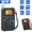 Black, variant on Portable Radio AM FM, Pocket Transistor Radio with LCD Screen, Headphone 3.5mm Jack, 2AA Battery Operated, Large Speaker, Easy to Use, Compact Design Radio for Home, Emergency, Gift for Family, Elder