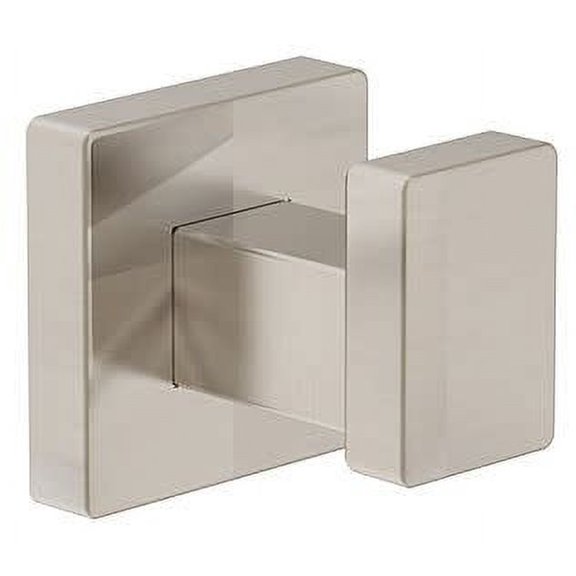 Duro Wall-Mounted Robe Hook in Satin Nickel