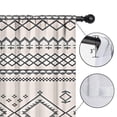 thumbnail image 4 of Blackout Kids Curtains,Geometric Diamond Striped Pattern Childrens Insulated Curtains Set Of 2,Bedroom Essentials,Toddler Room Decor 52x84in(132x213cm), 4 of 5