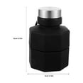 thumbnail image 2 of unbranded Botella De Para Gimnasio Y Exterior Con Mancuernas En Negro Duradero, 2 of 8