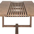 thumbnail image 6 of Vivid Outdoor Patio Dining Table in Light Eucalyptus Wood, 6 of 10