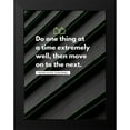 thumbnail image 2 of ArtsyQuotes 15x18 Black Modern Framed Museum Art Print Titled - Peter Nivio Zarlenga Quote: Do One Thing, 2 of 5