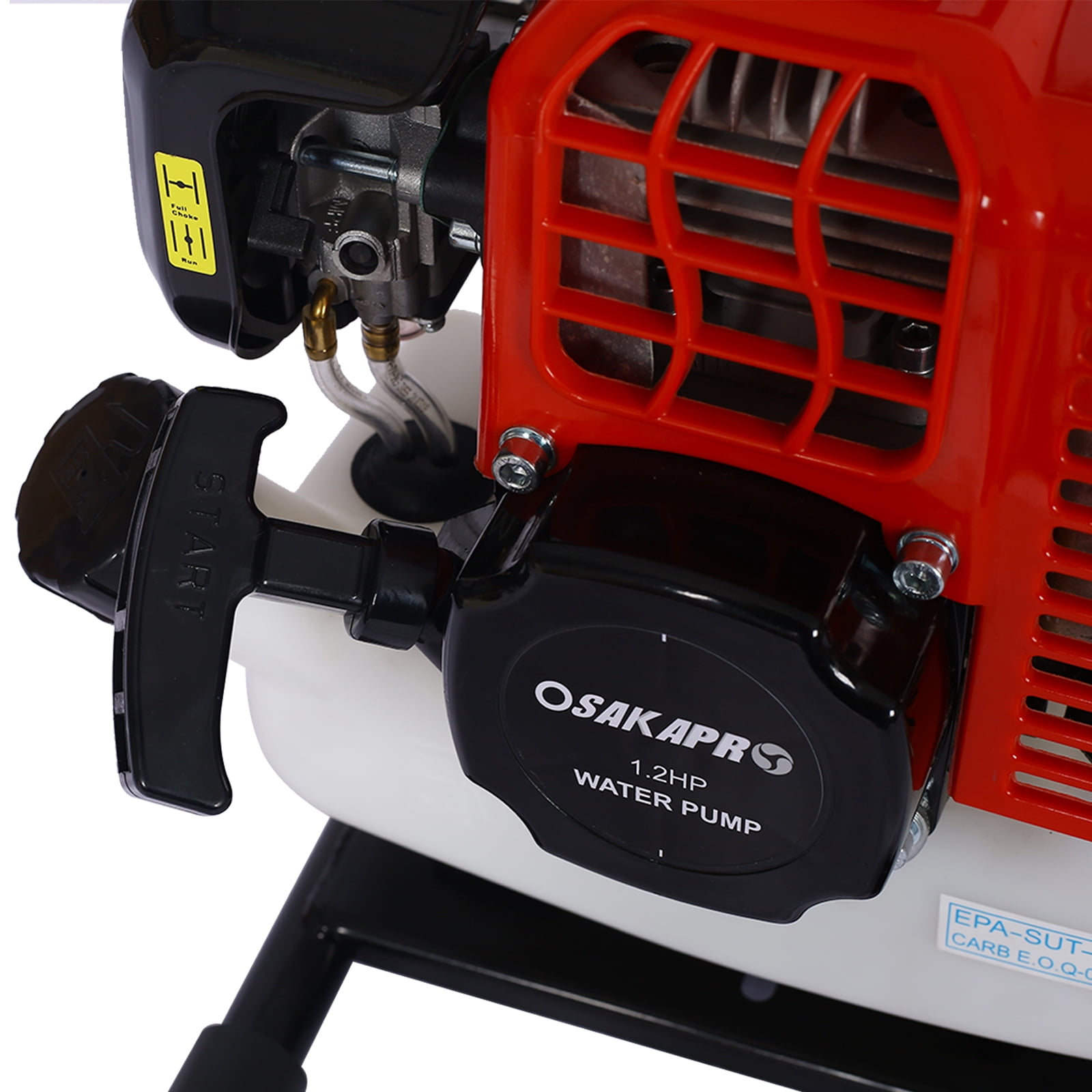 Gas Powered Water Transfer Pump,Portable Petrol High Flow for Garden Farm Irrigation,powerful 2s troke portable gas powered water transfer pump ,33cc 1.2HP 1inch ,EPA compliant