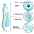 thumbnail image 4 of Electric Baby Nail Trimmer, Safe Nail File Clippers For Newborn Infant Toddler Fingernails Care, 4 of 4