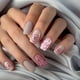 thumbnail image 5 of Juego de 3 placas para estampar uñas con flores y plantas, plantillas para decoración de uñas con motivos florales mixtos de rosas, placas de acero inoxidable con imágenes para uñas., 5 of 7