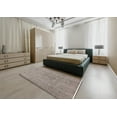 thumbnail image 4 of Ahgly Company Indoor Rectangle Mid-Century Modern Khaki Rose Pink Oriental Area Rugs, 8' x 10', 4 of 6