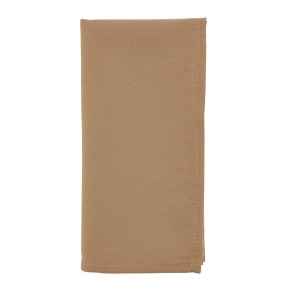 SARO 321.CP20S Serviette de Table de Tous les Jours au Design Décontracté de la Collection 20 Po Chocolat - Ensemble de 12