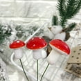 thumbnail image 6 of Walbest Pack of 100 Mini Vivid Mushroom for Garden Ornament Flower Pots Bonsai Micro Landscape Decor, 6 of 7