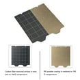 thumbnail image 3 of PEI Steel Plate, 3D Printer Build Plate Size Grid 4.7in Wide Gold  for Repair PET Steel Plate with Magnetic Sticker, 3 of 7