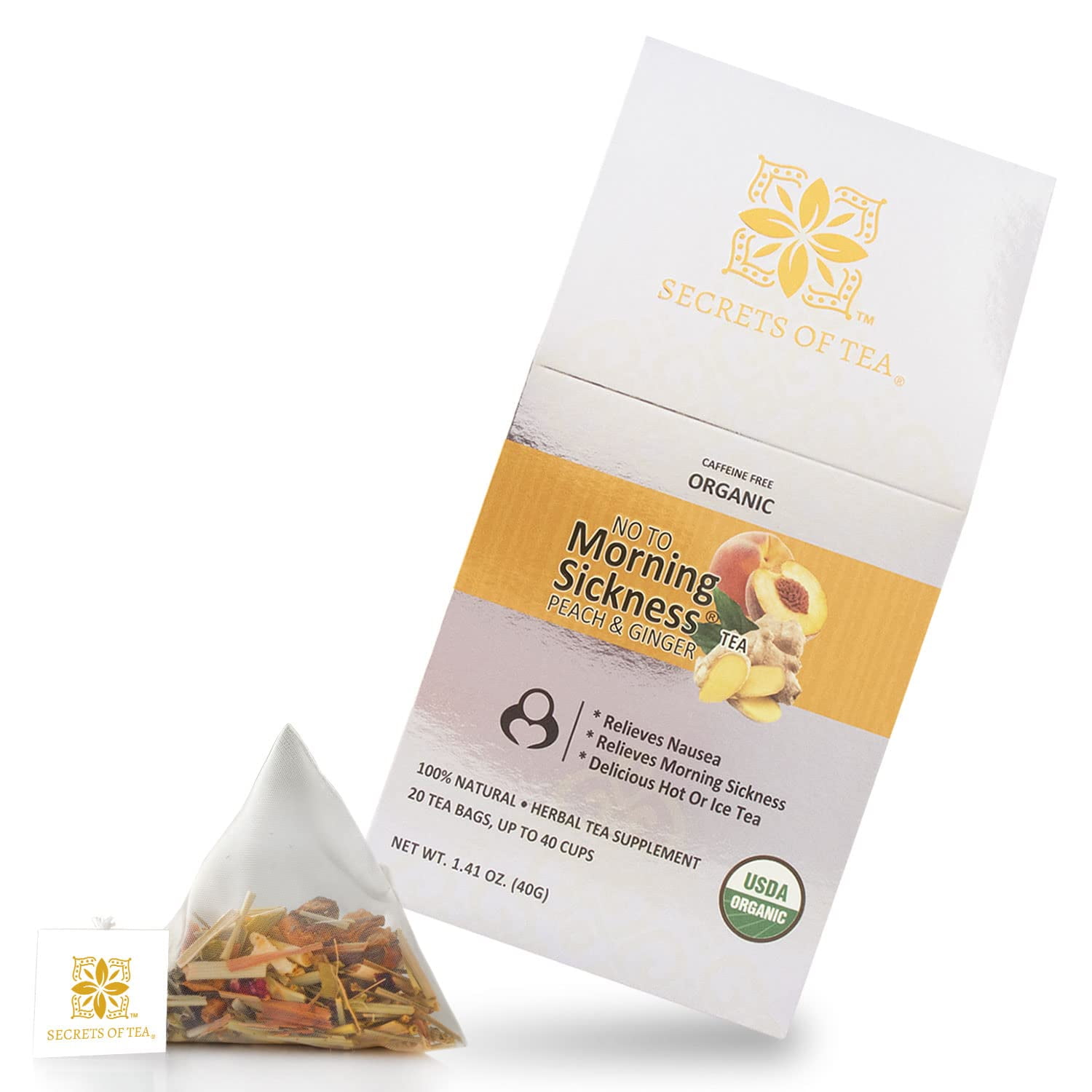 Morning Sickness Relief Tea for Pregnant Women, Support Nausea Relief