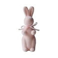 thumbnail image 2 of Easter Decoration Flocked Bunny Ornaments Spring Table Centerpieces Indoor Suitable For Home And Party, 2 of 5