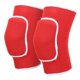 thumbnail image 1 of Pair of Thick Sponge Protective Knee Pads for Dance, Yoga and Multi-Sports, Red, 1 of 4