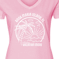 thumbnail image 4 of Inktastic Summer Vacation Mode Anna Maria Island Florida Women's V-Neck T-Shirt, 4 of 5