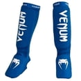 thumbnail image 2 of Espinilleras Venum Kontact azules ligeras sin cordones, 2 of 4