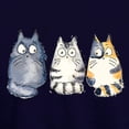 thumbnail image 3 of CafePress - 3Cats2 Kopie - Pullover Hoodie, Classic & Comfortable Hooded Sweatshirt, 3 of 4