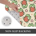 thumbnail image 3 of Kdxio Frog Hold Strawberry,16" x 24", Non-Slip Front Door Mats,Outdoor Welcome Mat Washable, 3 of 9