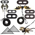 thumbnail image 1 of Adjustable Lizard Leash Sets, 3 Sizes Bearded Dragon Harness Leash Bat Wing Harness for Lizard with 2 Pieces Lizard Hammock Hanging Bed, 1 of 7