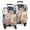 Pioneer Flower Floral-1, variant on Pioneer Flower Floral Print Pattern Luggage Cover Fashion Suitcase Cover Baggage Covers Fit 25-28 Inch Luggage (Go Travel)