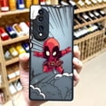 thumbnail image 4 of Matte Case for HONOR 70 50 30S 30 20 8X 9A 9X PLAY 4T X7 X9 X10 5G V40 Case Funda Shell Marvel Cartoon Hero Spider-Man Lron Man, 4 of 5