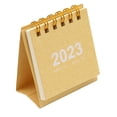 thumbnail image 2 of Limei Mini Portable Desk Calendars from Jul 2022 Dec 2023 Minimalist 2 36" x 3 35" Standing Desktop Calendar Mini Stand Up Flowers Calendar for Home Office & School, 2 of 7