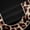 Brown U, variant on Feelyou Monogrammed B Black Out Curtains, Leopard Print Curtains Pack of 2 (42x63 Each)