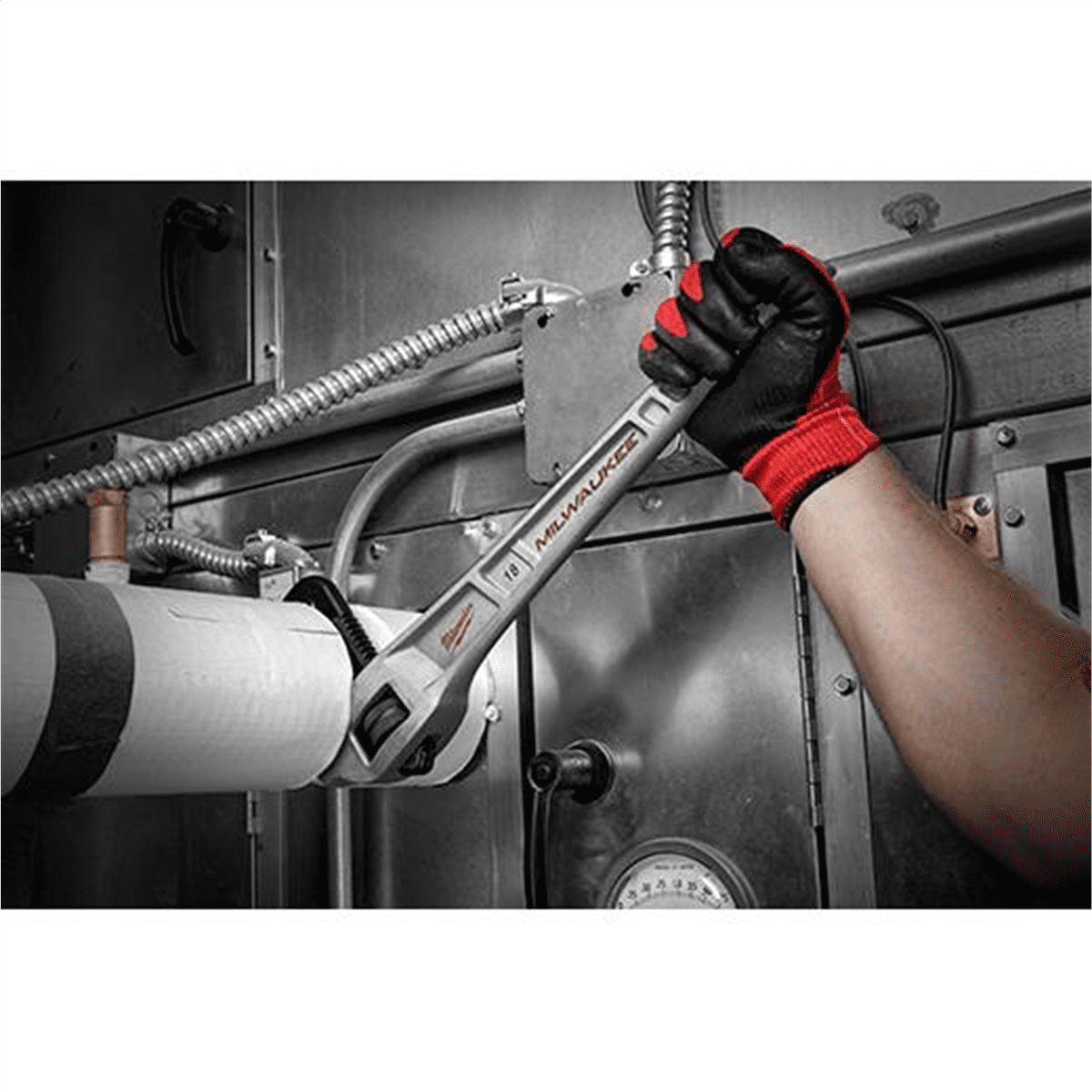 Milwaukee Tool 18" Aluminum Offset Pipe Wrench