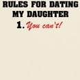 thumbnail image 3 of CafePress - Rules For Dating Daughter T Shirt - Men's Classic Graphic T-Shirt, 3 of 4
