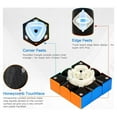 thumbnail image 2 of GAN 354M v2, 3x3 Magnetic Speed Cube Stickerless Magic Cube for Kids and Small Hands, 2 of 5
